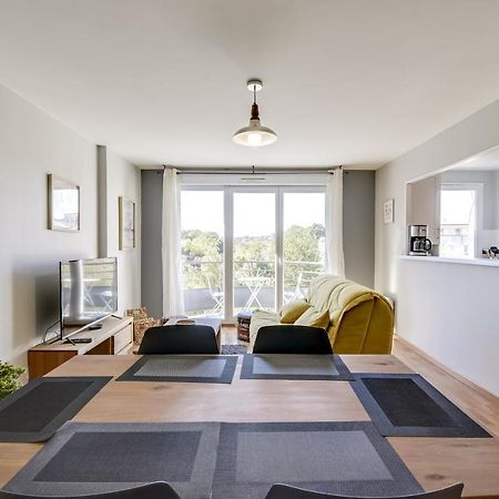 Chic Apart With Parking And Balcony Apartment Cergy Luaran gambar
